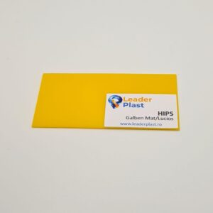 Placa HIPS - Galben - imagine 1